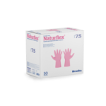 NATURFLEX® guantes quirúrgicos estériles de latex sin polvo c/50 pares