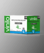 Guantes de examen de vinilo natural sin polvo c/100 - Imagen 2