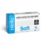 SOFT guantes de examen de nitrilo sin polvo 3.5gr c/100