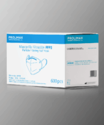 Mascarilla filtrante FFP2 NR color blanco o negro c/30u - Imagen 4