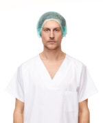 Gorro redondo plegado acordeon de polipropileno p/100u - Imagen 2