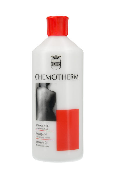 Chemotherm-1 CHEMOTHERM MASSAGE OIL- aceite de masaje efecto calor de Chemodis® - Imagen 1