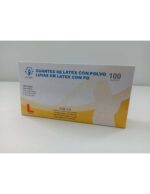 ALBA guantes de examen de látex con polvo c/100 - Imagen 4