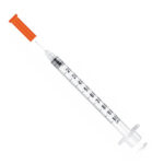 ICOPLUS3 jeringa para insulina 0,5ml con aguja 29G 0,33x12mm c/100u