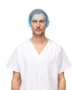 Gorro redondo plegado acordeon de polipropileno p/100u - Imagen 3