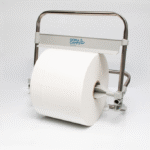 Dispensador celulosa pie inoxidable