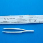 Pinza de curas y disección estéril