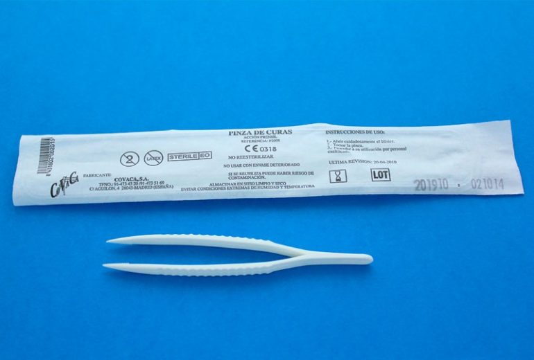 P2008-e1542714525636 Pinza de curas y disección estéril - Imagen 1