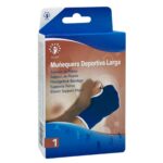 Muñequera deportiva corta premiun negro - Imagen 2