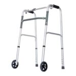 Andador con 2 ruedas aluminio