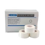 Esparadrápo hipoalérgico sedoso color blanco 5m sin estuche individual - Imagen 2