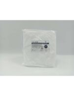 Funda desechable de plástico ajustable blanco 95 x 200cm individual - Imagen 2