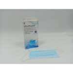 Mascarilla quirúrgica tipo IIR 3 capas con gomas de polipropileno c/10u