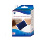 Muñequera deportiva corta premiun negro