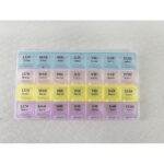 Pastillero semanal 4 tomas diarias 28 compartimentos