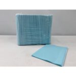 Servilletas papel y polietileno 3 capas SOFT color azul celeste premium c/500u