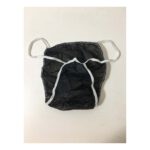 Tanga caballero desechable negro bolsa unitaria c/100u