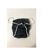 Tanga caballero desechable negro bolsa unitaria c/100u