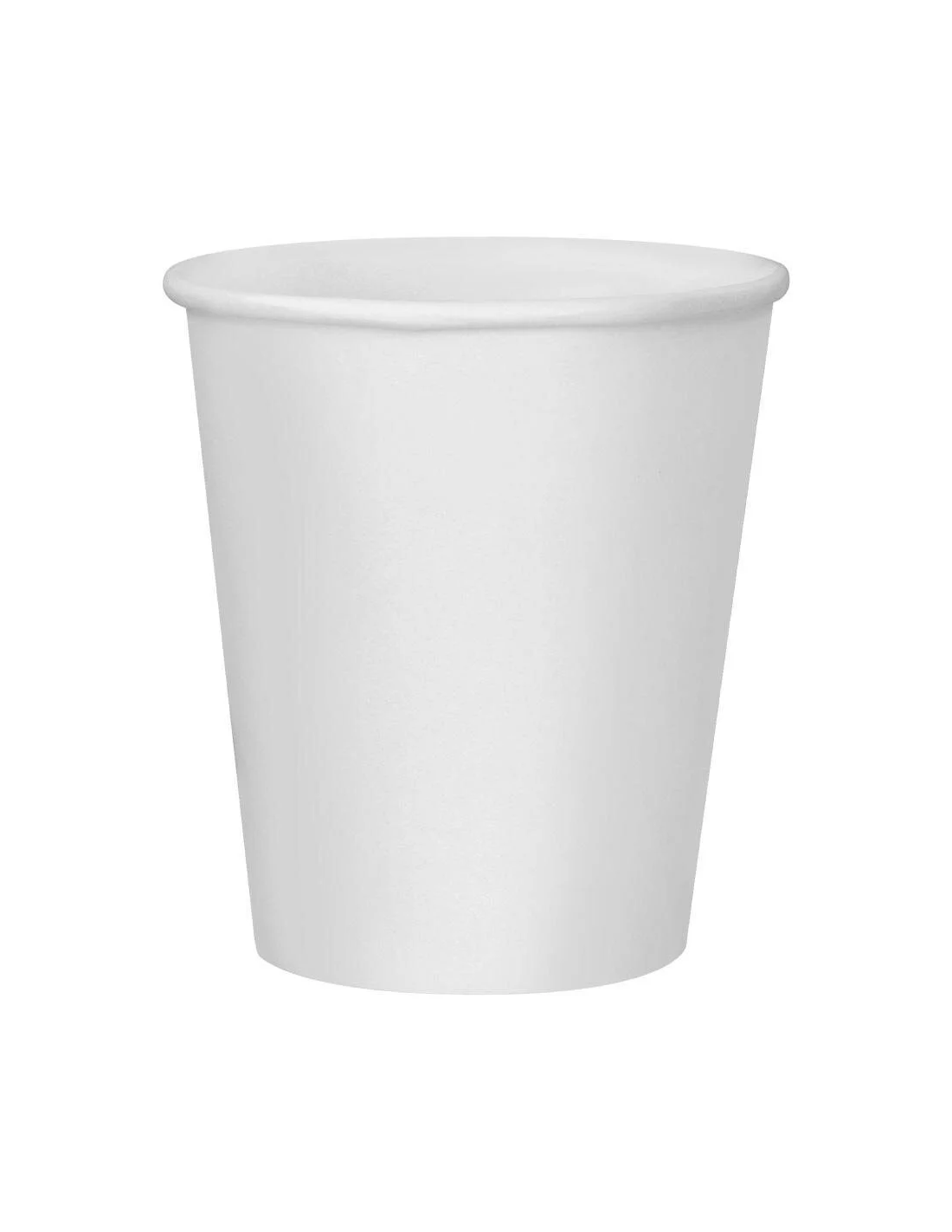 vaso-7oz-papel-pe-blanco-o70mm Vaso papel 7oz-200ml ø70mm blanco, 50 u - Imagen 1