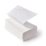 Toalla zig-zag pasta 2 hojas 20x22,5cm